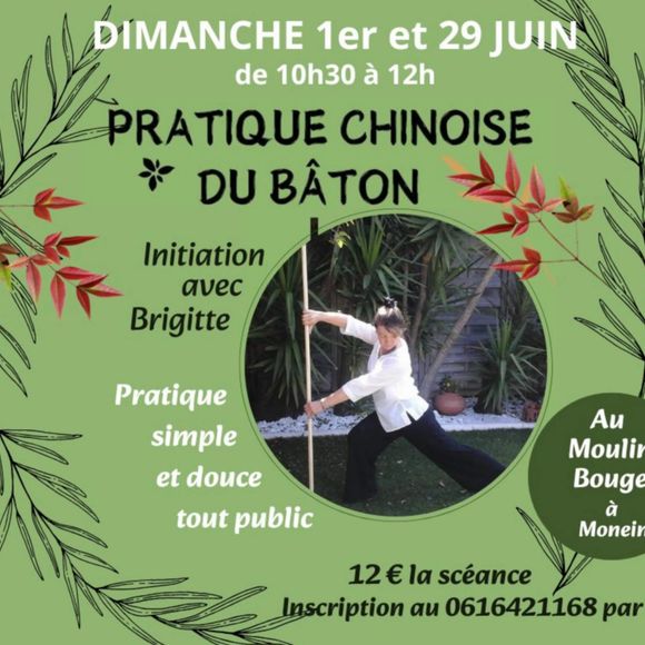 Pratique chinoise du bâton - MONEIN