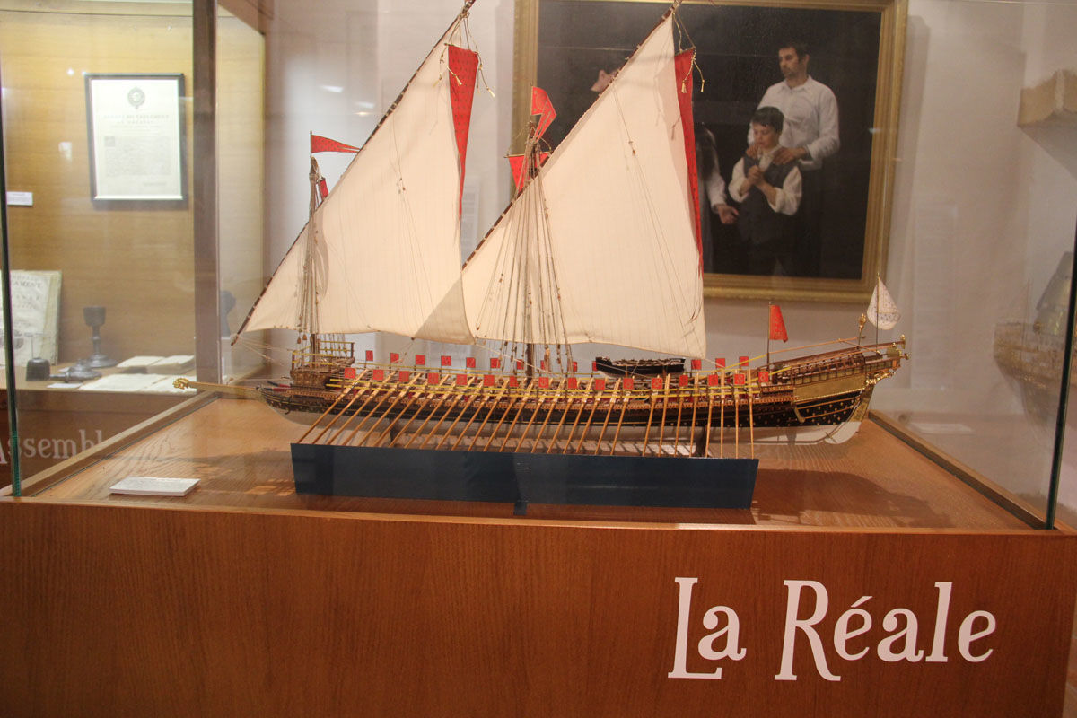 Model of La Réale, Jeanne d'Albret Museum in Orthez