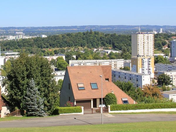 Panorama du haut de Mourenx au belvedere