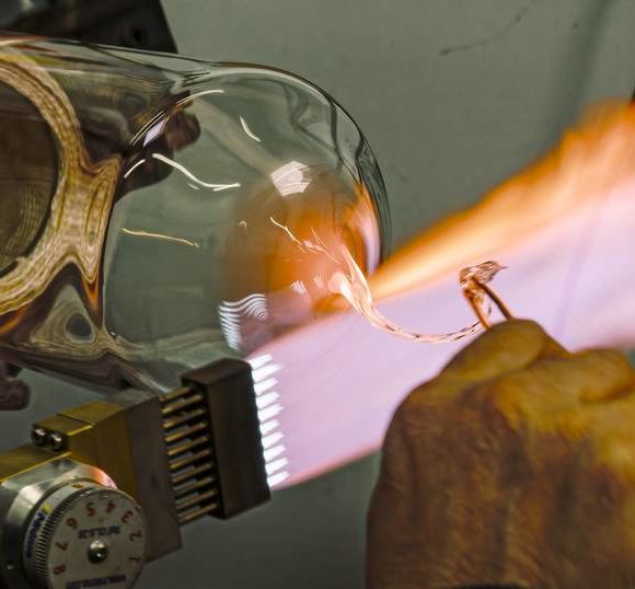 Journées du patrimoine : Visite atelier de soufflage de verre au chalumeau - HAGETAUBIN