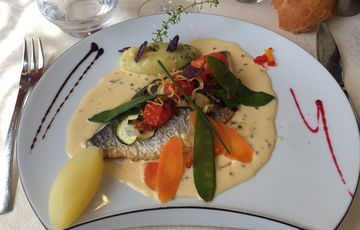 Dish of the Restaurant La Tour Galante in Sault-de-Navailles