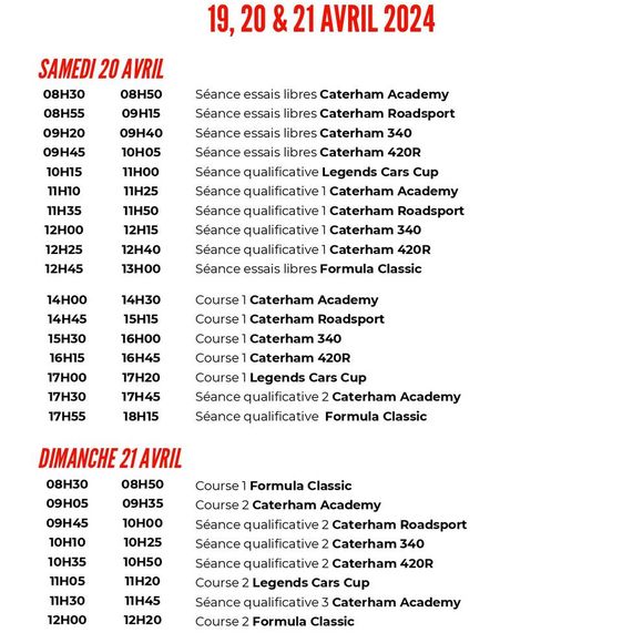 Caterham compétition – Legends Cars Cup - ARNOS