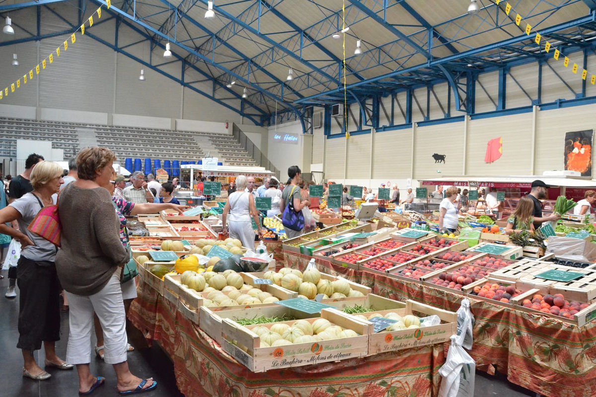 Mercado de Orthez los martes martes por la mañana