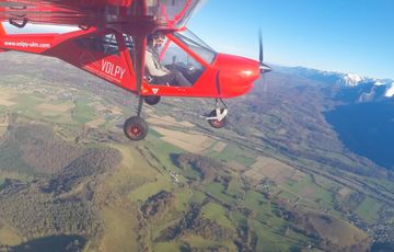 Vol et baptême de l'air en ULM avec Volpy