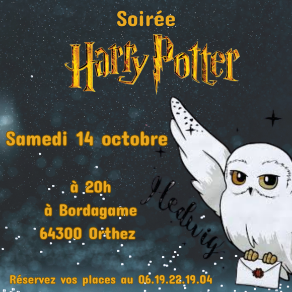 Soirée Harry Potter - ORTHEZ