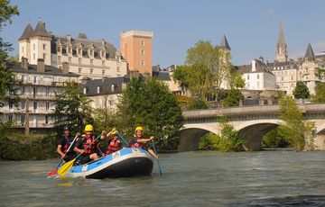 Rafting sobre el Gave de Pau