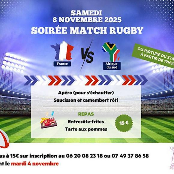 Soirée rugby - BESINGRAND