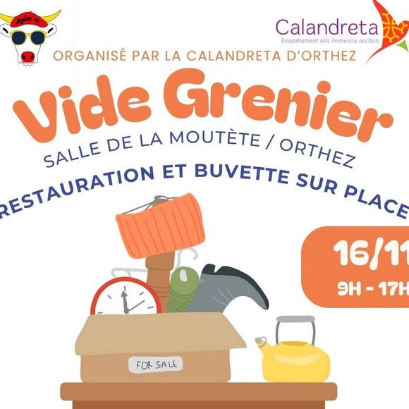 Vide grenier - ORTHEZ