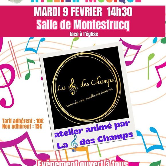 Atelier musique - OZENX-MONTESTRUCQ