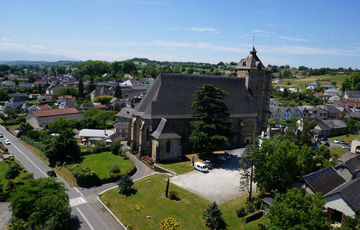 Eglise Saint-Girons de Monein en Béarn