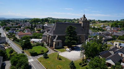 Eglise Saint-Girons de Monein en Béarn