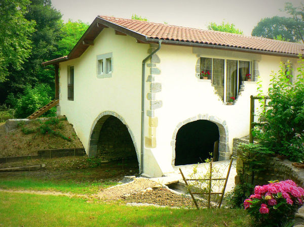 El molino de Candau en Castétis