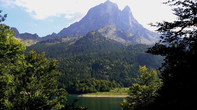The Pic du Midi d'Ossau in Béarn