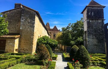 Jardin du musée Jeanne d'Albret à Orthez