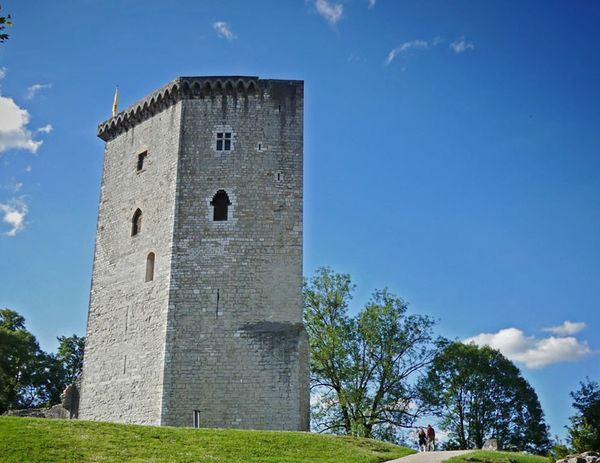 The Moncade Castle in Orthez