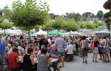 The Marché des producteurs de Pays in Monein