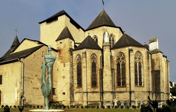 The Cathedrale of Oloron-Sainte-Marie
