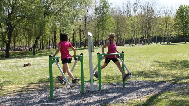 Activités sportives de la base de loisirs