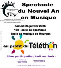 Spectacle du Nouvel An en musique - MOURENX