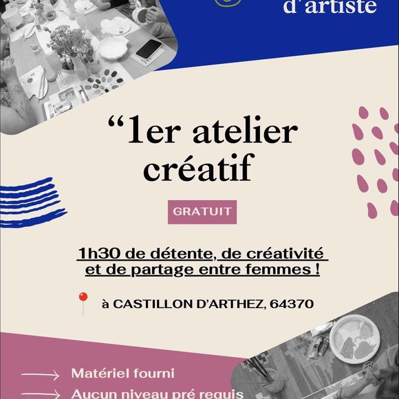 Atelier créatif et bien-être - CASTILLON (CANTON D'ARTHEZ-DE-BEARN)