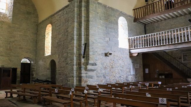 Cœur de l'église de Sauvelade