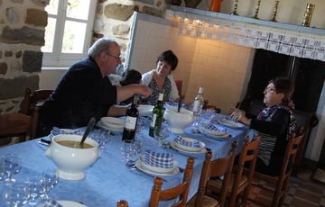 Garbure béarnaise en famille