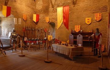 Inside of the Castle of Montaner