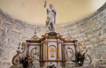 Retable de l'église de l'abbaye de Sauvelade