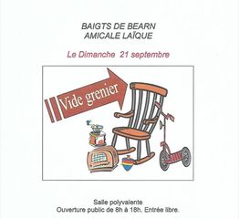 Vide-greniers - BAIGTS-DE-BEARN