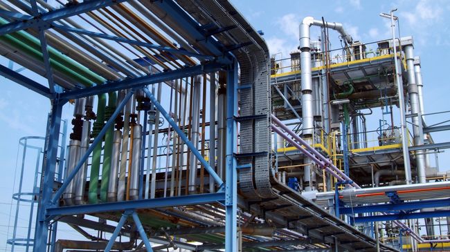 Complexe industriel du bassin de Lacq
