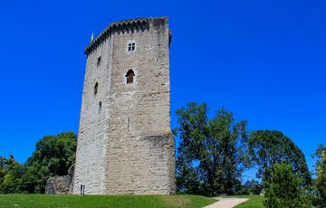 La tour du château Moncade à Orthez