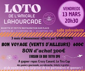 Loto - LAHOURCADE