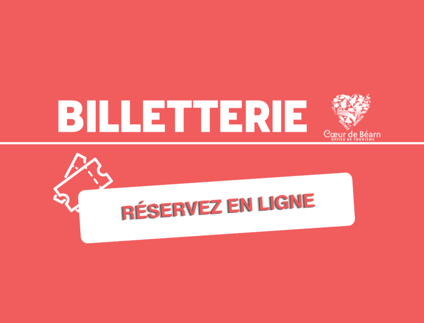 Réservez en ligne vos visites guidées, spectacles et activités