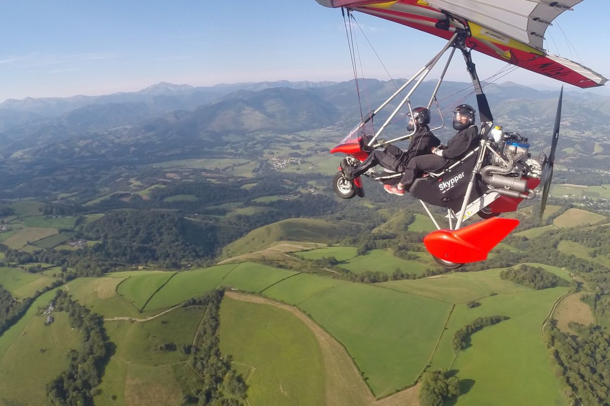 Baptême de l'air en ULM avec Volpy