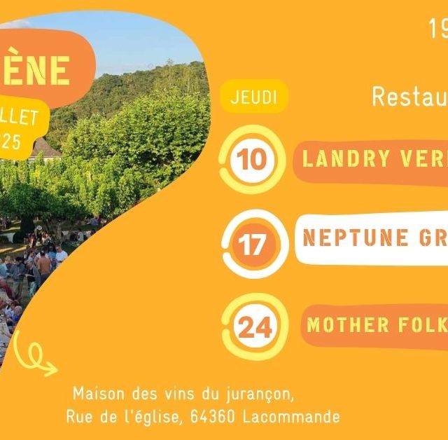 Juranscène, les jeudis soirs à Lacommande - Lacommande