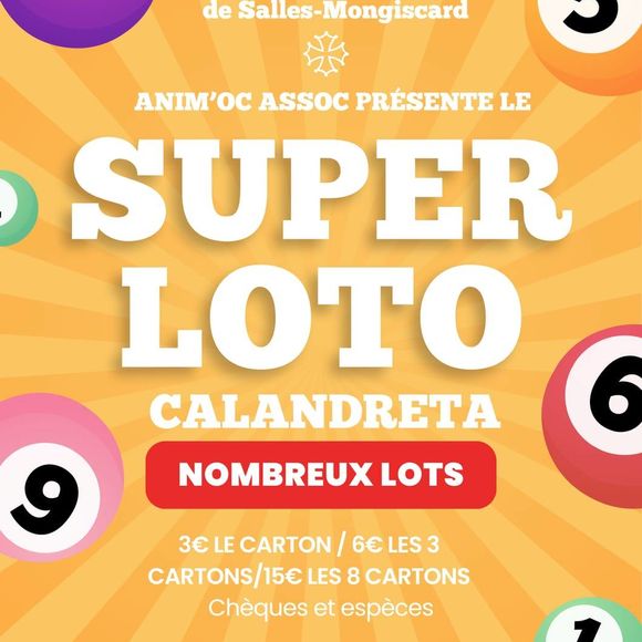 Loto - SALLES-MONGISCARD