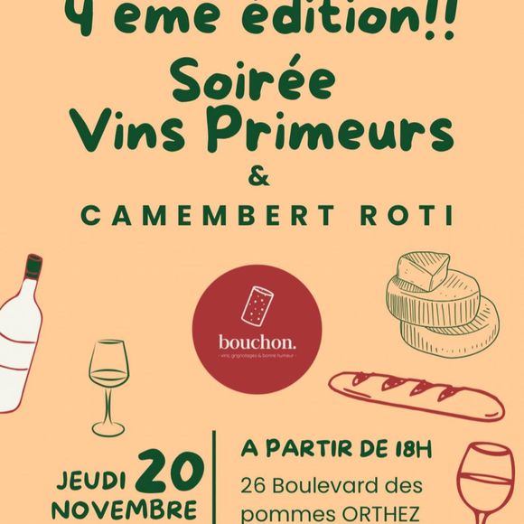 Soirée Vins Primeurs - ORTHEZ