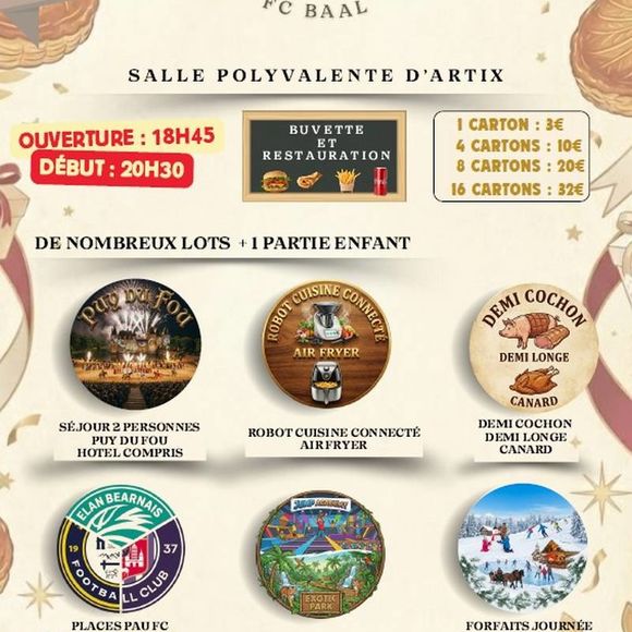Loto de l'Epiphanie - ARTIX