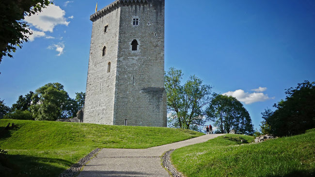 The Moncade Castle in Orthez