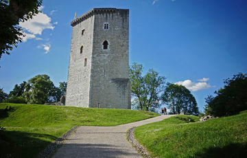 The Moncade Castle in Orthez