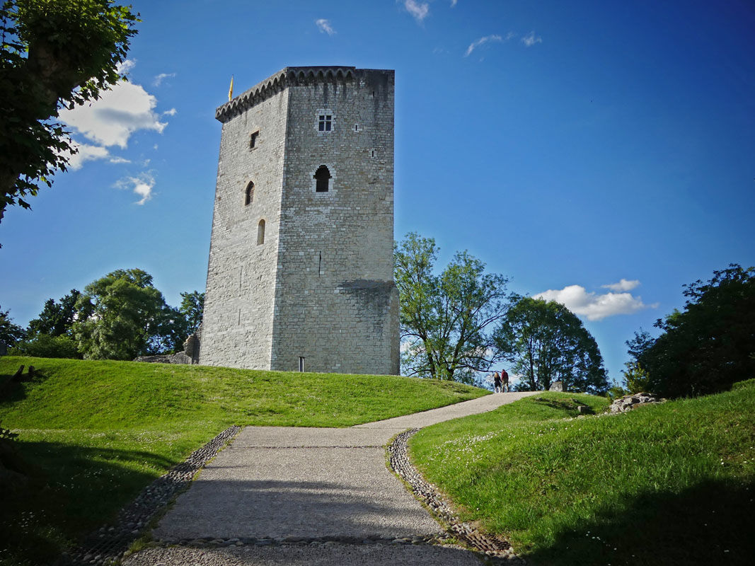 El Castillo Moncade en Orthez