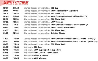 Championnat de France vitesse motos anciennes - ARNOS