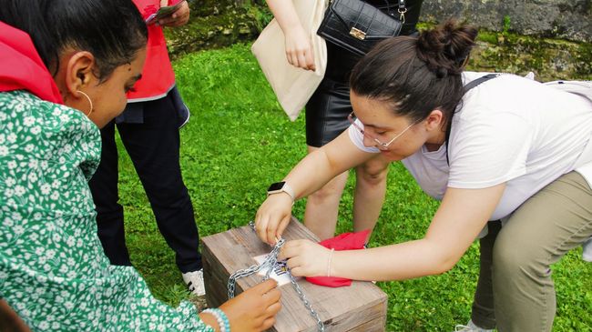 Activité séminaire et team building Orthez. Médiéval poursuit Orthez