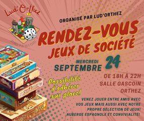 Rendez-vous Jeux de société - ORTHEZ