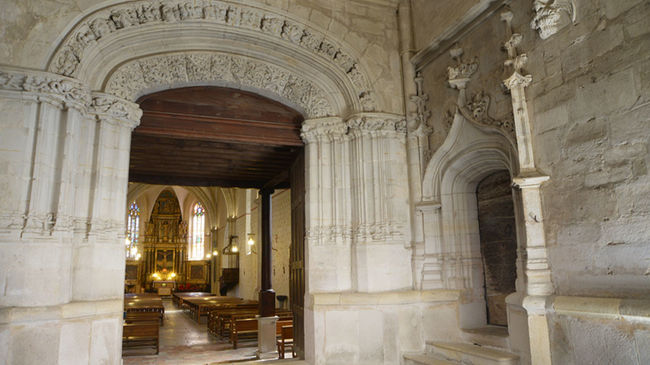 Narthex de l'église Saint-Girons à Monein