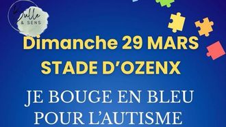 Je bouge en bleu pour l'autisme - OZENX-MONTESTRUCQ