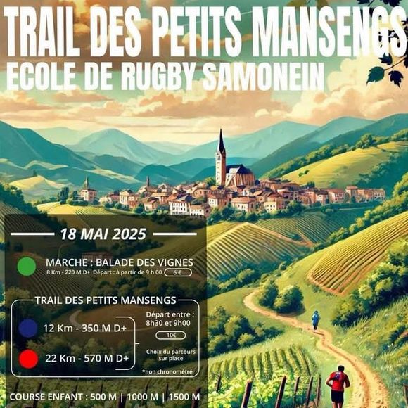 Trail des petits mansengs - MONEIN