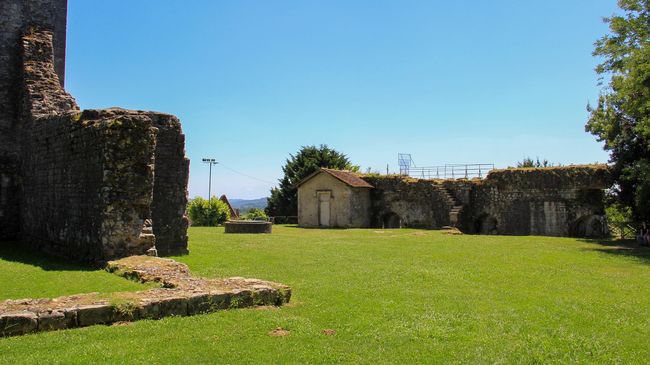 Parc du château Moncade à Orthez