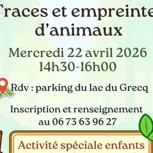 Sortie nature : Sur les traces et empreintes d'animaux - ORTHEZ