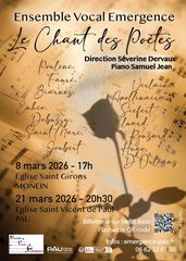 Concert : Le chant des poètes - MONEIN